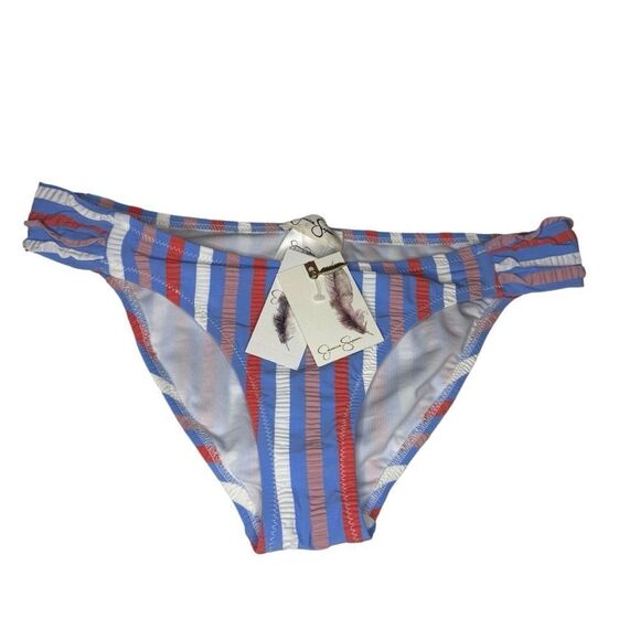 NWT Jessica Simpson Multicolor Striped Bikini Bottom - Picture 3 of 5